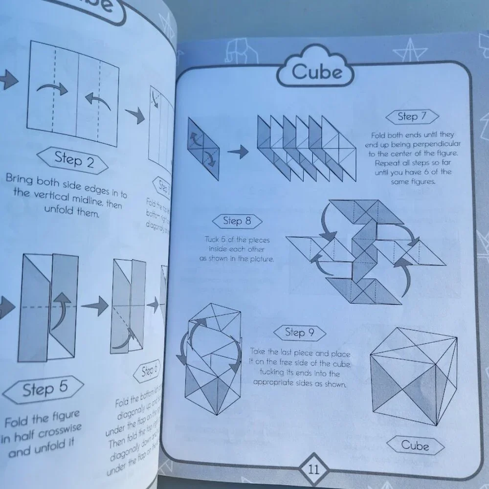 Origami Boxes For Kids Papercrafts Book Craft Paperback Book How To Make Boxes U
